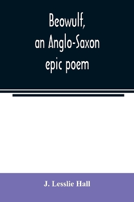 Book cover for Beowulf, an Anglo-Saxon epic poem