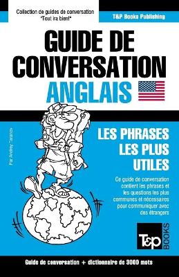 Book cover for Guide de conversation Francais-Anglais et vocabulaire thematique de 3000 mots