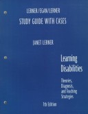 Book cover for Learning Disabilities Theories, Diagnosis, and Teaching Strategies