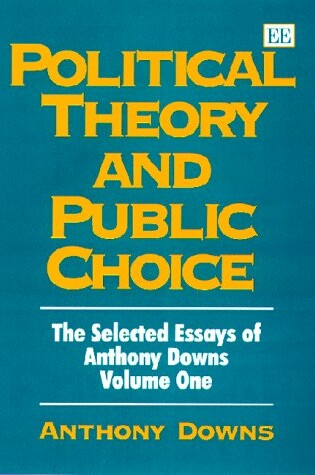 Cover of Political Theory and Public Choice