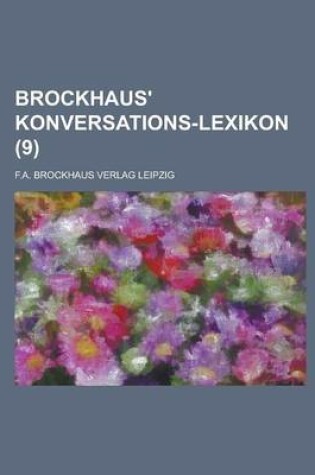 Cover of Brockhaus' Konversations-Lexikon (9)