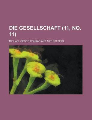 Book cover for Die Gesellschaft (11, No. 11 )