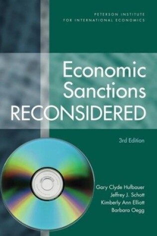 Cover of Economic Sanctions Reconsidered – [Softcover with CD–ROM]