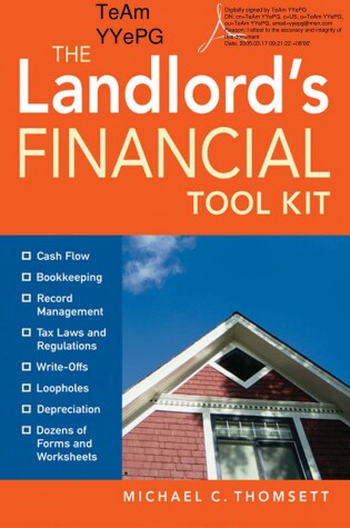 Cover of The Landlord's Financial Tool Kit