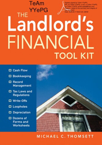 Book cover for The Landlord's Financial Tool Kit