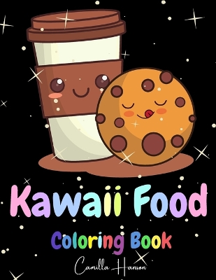 Book cover for Kawaii Food Coloring Book