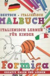 Book cover for Malbuch Deutsch - Italienisch I Italienisch Lernen F