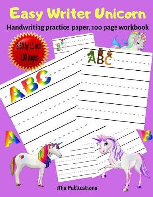 Book cover for Easy Writer Unicorn