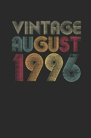 Cover of Vintage August 1996