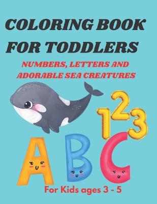 Book cover for Coloring Book for Toddlers