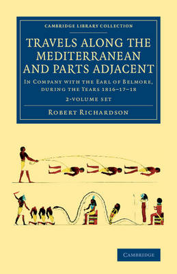 Book cover for Travels along the Mediterranean and Parts Adjacent 2 Volume Set