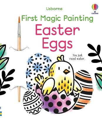 Book cover for First Magic Painting Easter Eggs