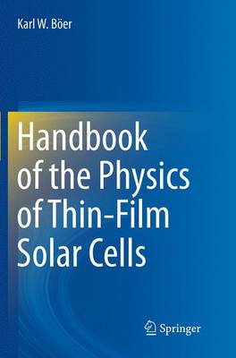 Book cover for Handbook of the Physics of Thin-Film Solar Cells