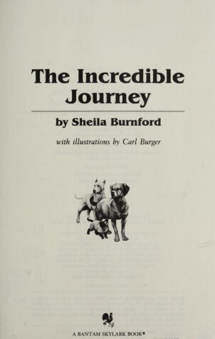 Cover of Incredible Journey
