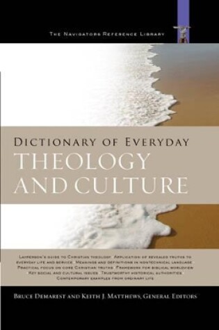 Cover of Dictionary of Everyday Theology and Culture