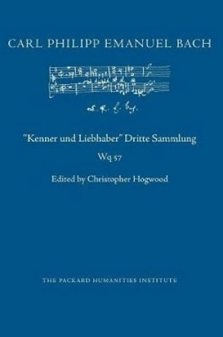 Cover of Kenner Und Liebhaber Dritte Sammlung
