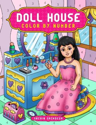 Book cover for Doll House Color by Number
