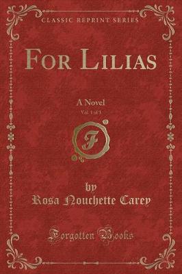 Book cover for For Lilias, Vol. 1 of 3