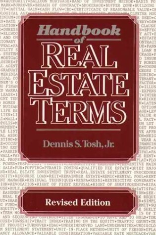 Cover of Handbook of Real Estate Terms