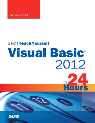 Book cover for Sams Teach Yourself Visual Basic 2012 in 24 Hours