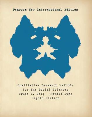 Book cover for Qualitative Research Methods for the Social Sciences Pearson New International Edition, plus MyResearchKit without eText