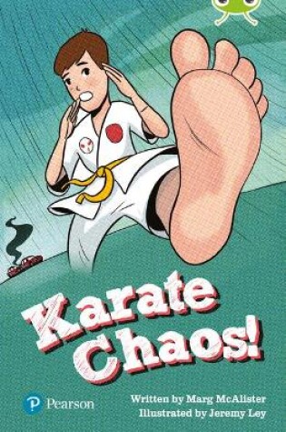 Cover of Bug Club Independent Fiction Year Two Lime Plus a Karate Chaos