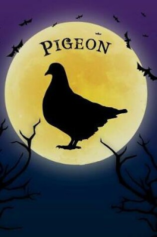 Cover of Pigeon Notebook Halloween Journal
