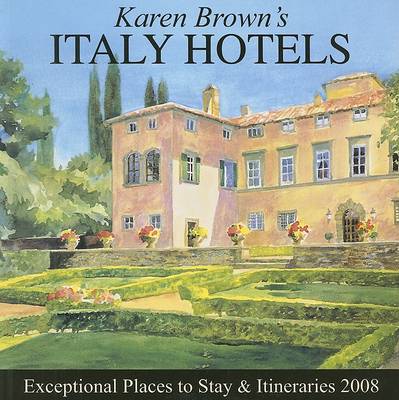 Book cover for Karen Brown's Italy Hotels