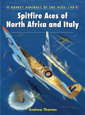 Cover of Spitfire Aces of North Africa and Italy