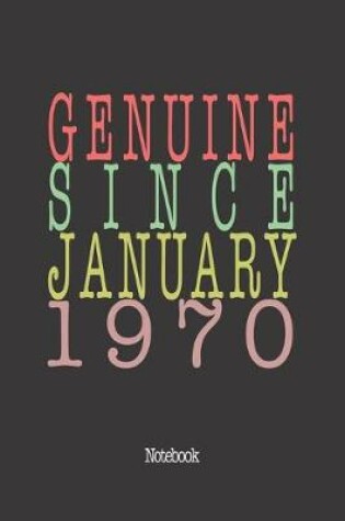 Cover of Genuine Since January 1970