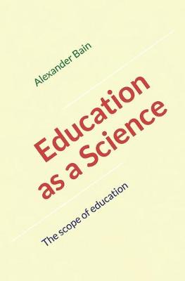 Cover of Education as a Science