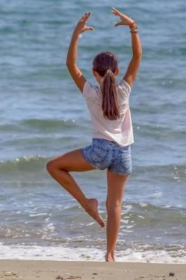 Book cover for Little Girl Dancing on the Beach Journal