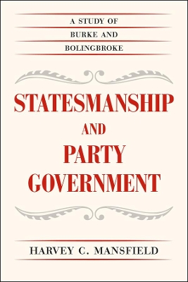 Book cover for Statesmanship and Party Government