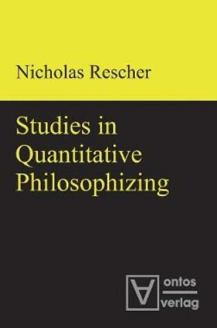 Cover of Studies in Quantitative Philosophizing