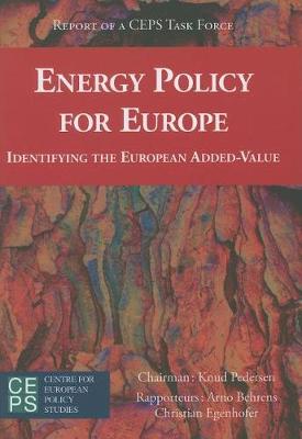 Book cover for Energy Policy for Europe