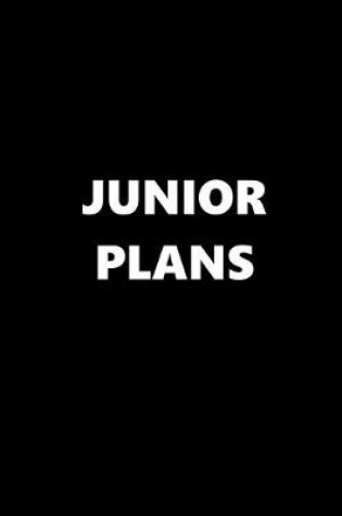 Cover of 2020 Weekly Planner School Theme Junior Plans Black White 134 Pages