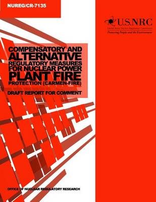 Book cover for Compensatory and Alternative Regulatory Measures for Nuclear Power Plant Fire Protection (Carmen-Fire)