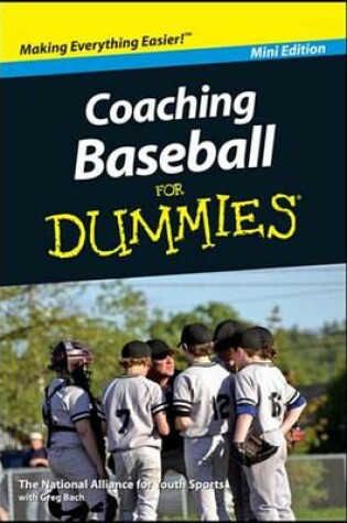 Cover of Coaching Baseball for Dummies, Mini Edition