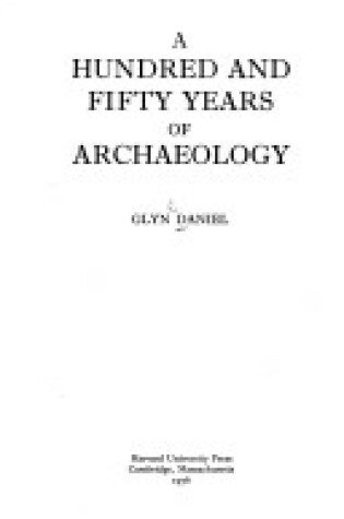 Cover of Daniel: Hundred Fifty Years Archaeology