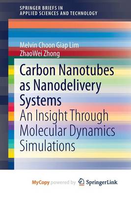 Book cover for Carbon Nanotubes as Nanodelivery Systems