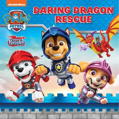 Book cover for PAW Patrol: Daring Dragon Rescue Picture Book