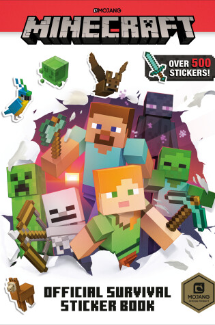 Cover of Minecraft Official Survival Sticker Book (Minecraft)