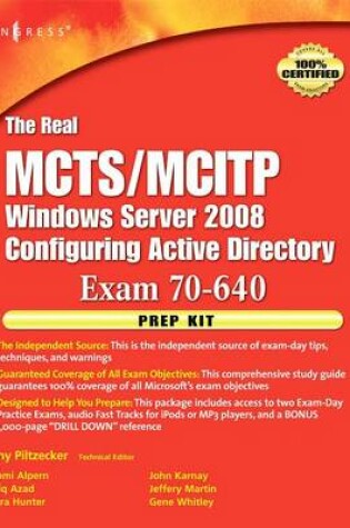 Cover of The Real McTs/McItp Exam 70-640 Prep Kit