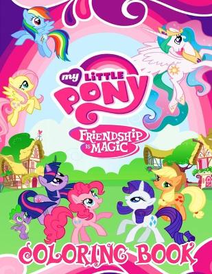 Book cover for My Little Pony Coloring Book