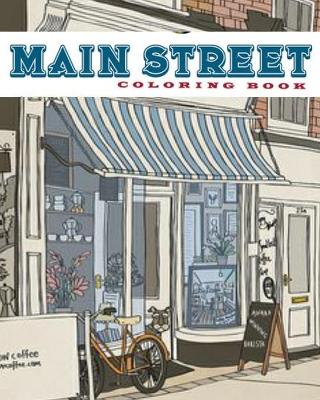 Book cover for Main Street Coloring Book