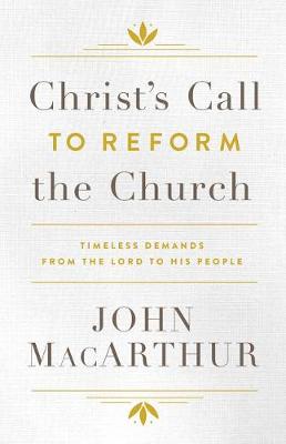 Book cover for Christ's Call To Reform The Church