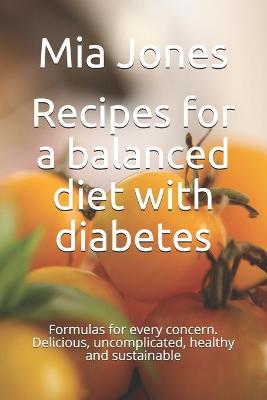 Book cover for Recipes for a balanced diet with diabetes