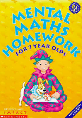 Book cover for Mental Maths Homework for 7 Year-olds