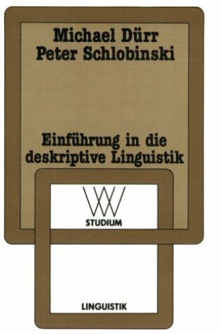 Cover of Einfeuhrung in Die Deskriptive Linguistik