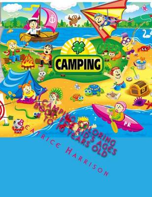 Book cover for Camping Coloring Book